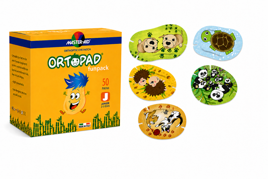 Ortopad Fun Pack Patches 50 Pack | Amblyopia Orthoptic Eye Patch Australia